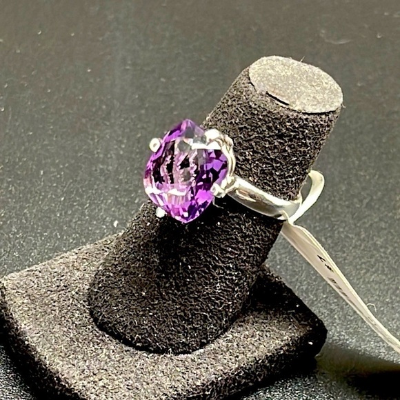 Nwt Genuine Amethyst in Sterling silver - Picture 8 of 8
